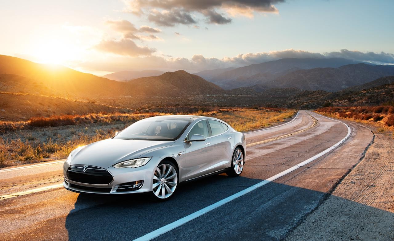 Tesla Model S Photo Wallpaper HD