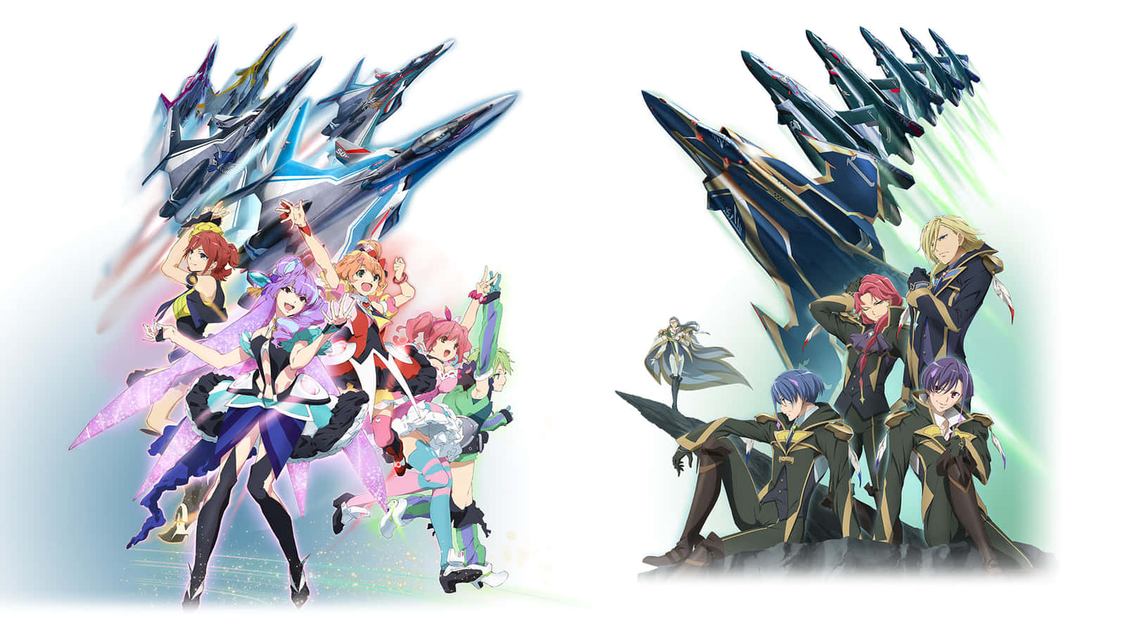 A Thrilling Display Of Power In The World Macross Delta Wallpaper