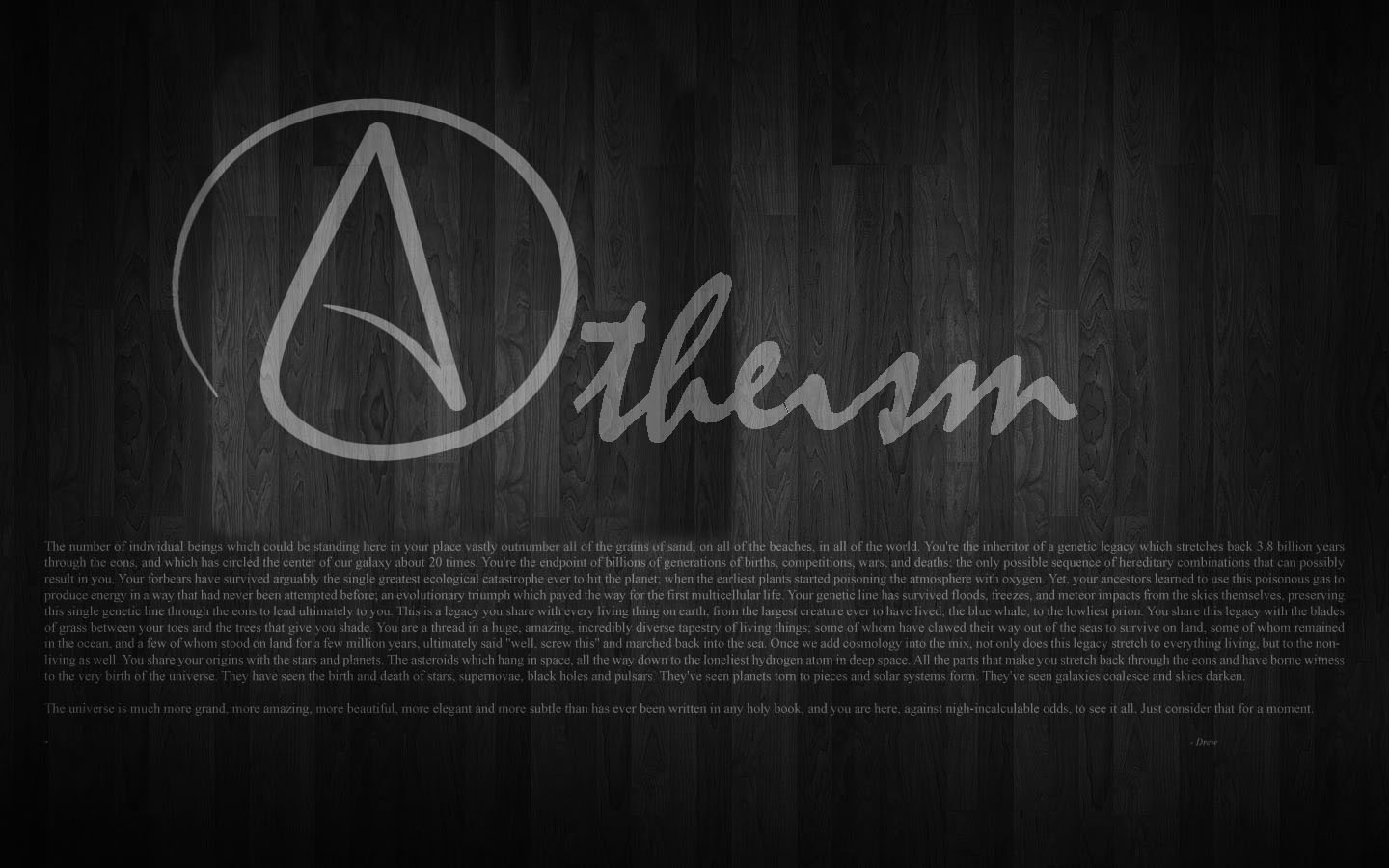 Atheist Quotes Wallpaper