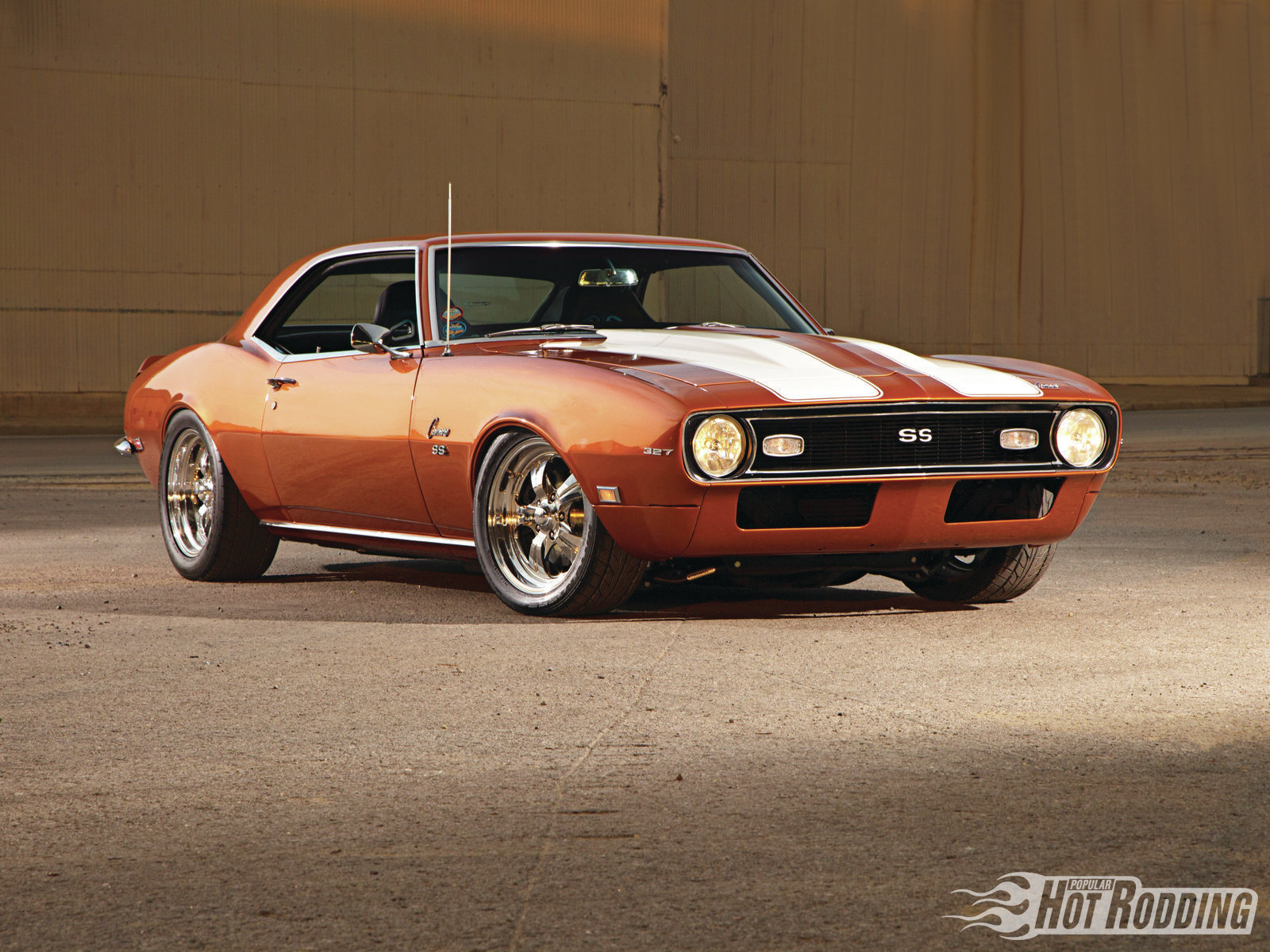 Chevy Camaro Muscle Cars Hot Rods Wallpaper