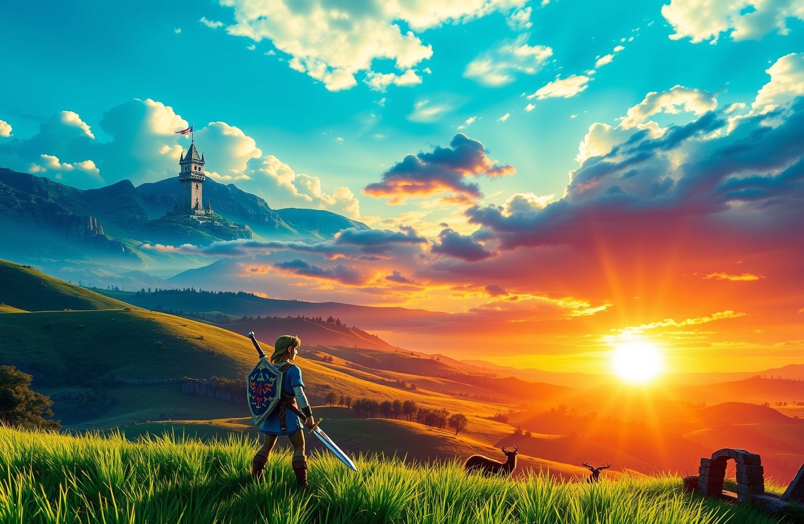 The Legend Of Zelda Breath Wild Hd Wallpaper