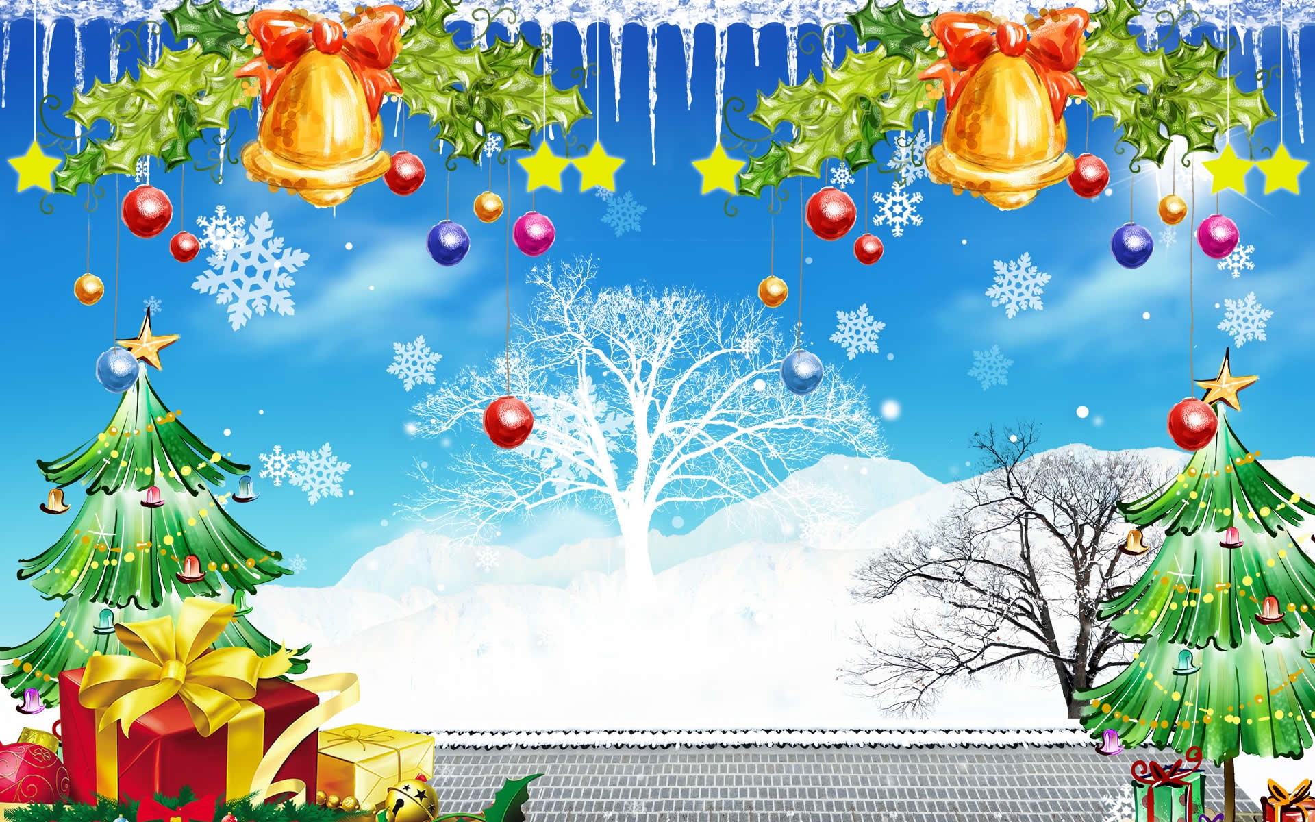 Beautiful Christmas Wallpaper Revealed By Daily Gossip