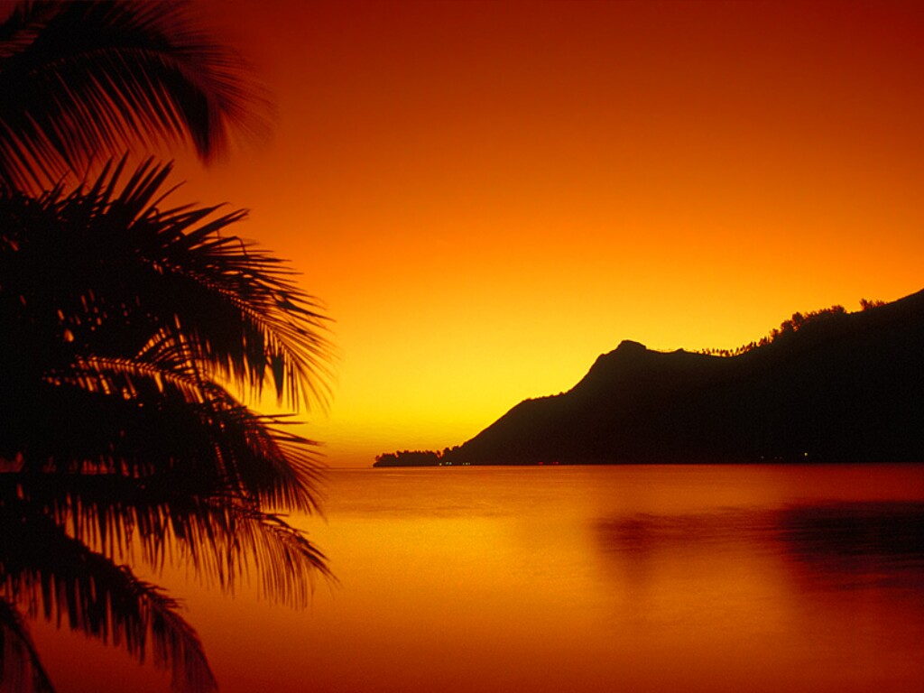 Hawaii Sunset Wallpaper