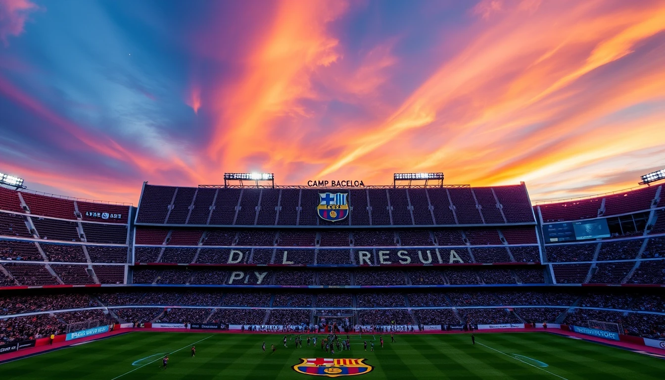 Camp Nou Wallpaper Hd