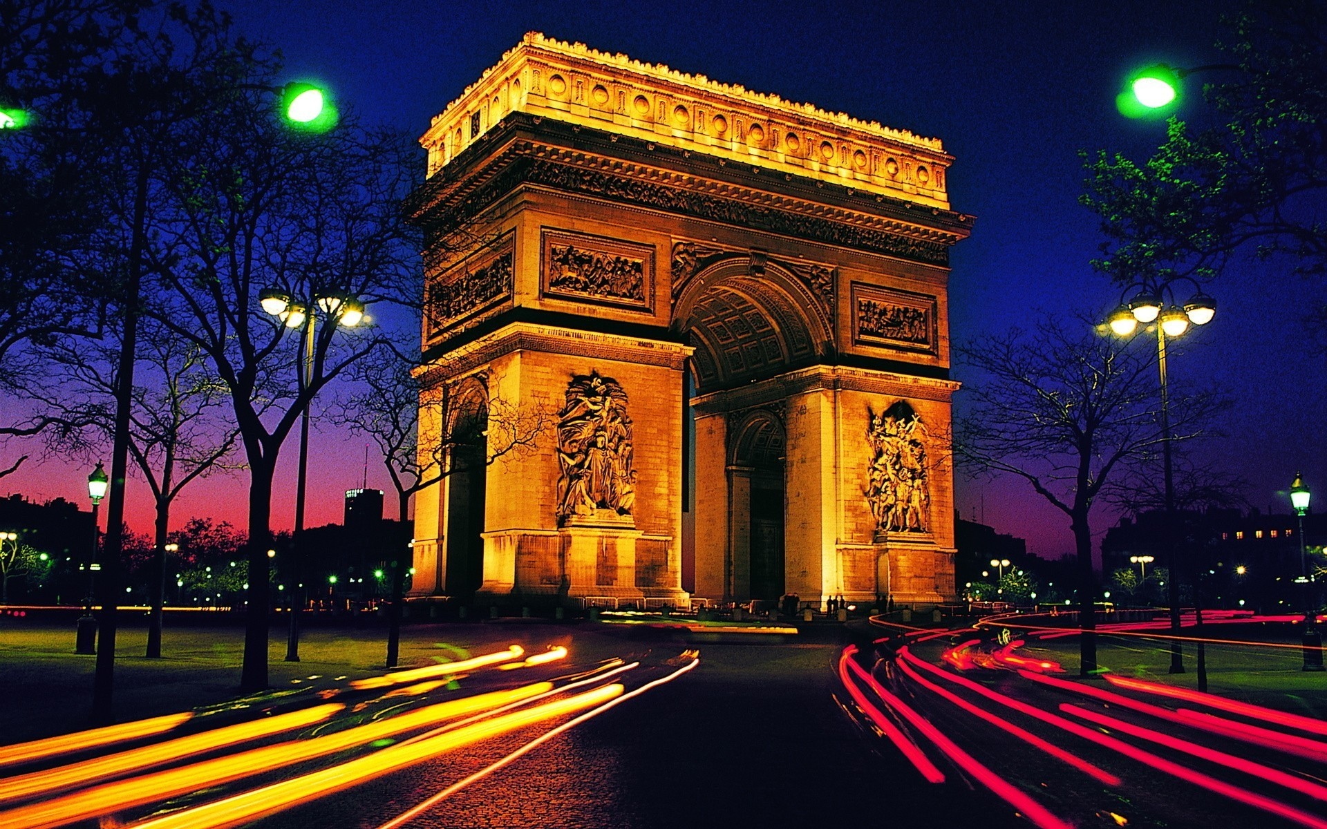 Arc De Triomphe HD Wallpaper Background Image Id