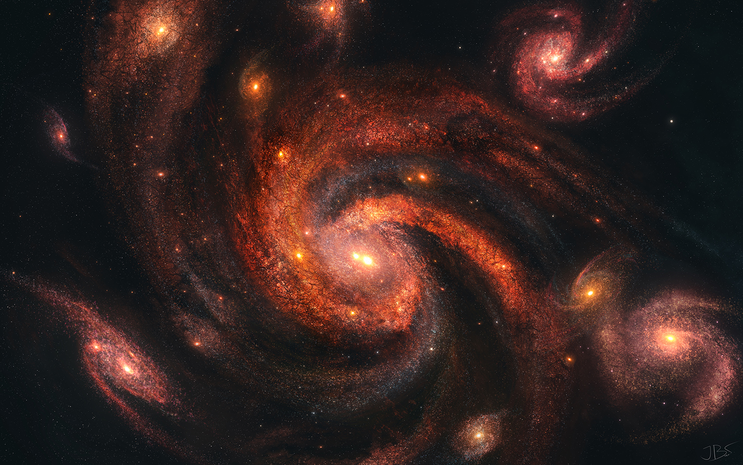 Gargantua Interstellar Black Hole Wallpaper Hd
