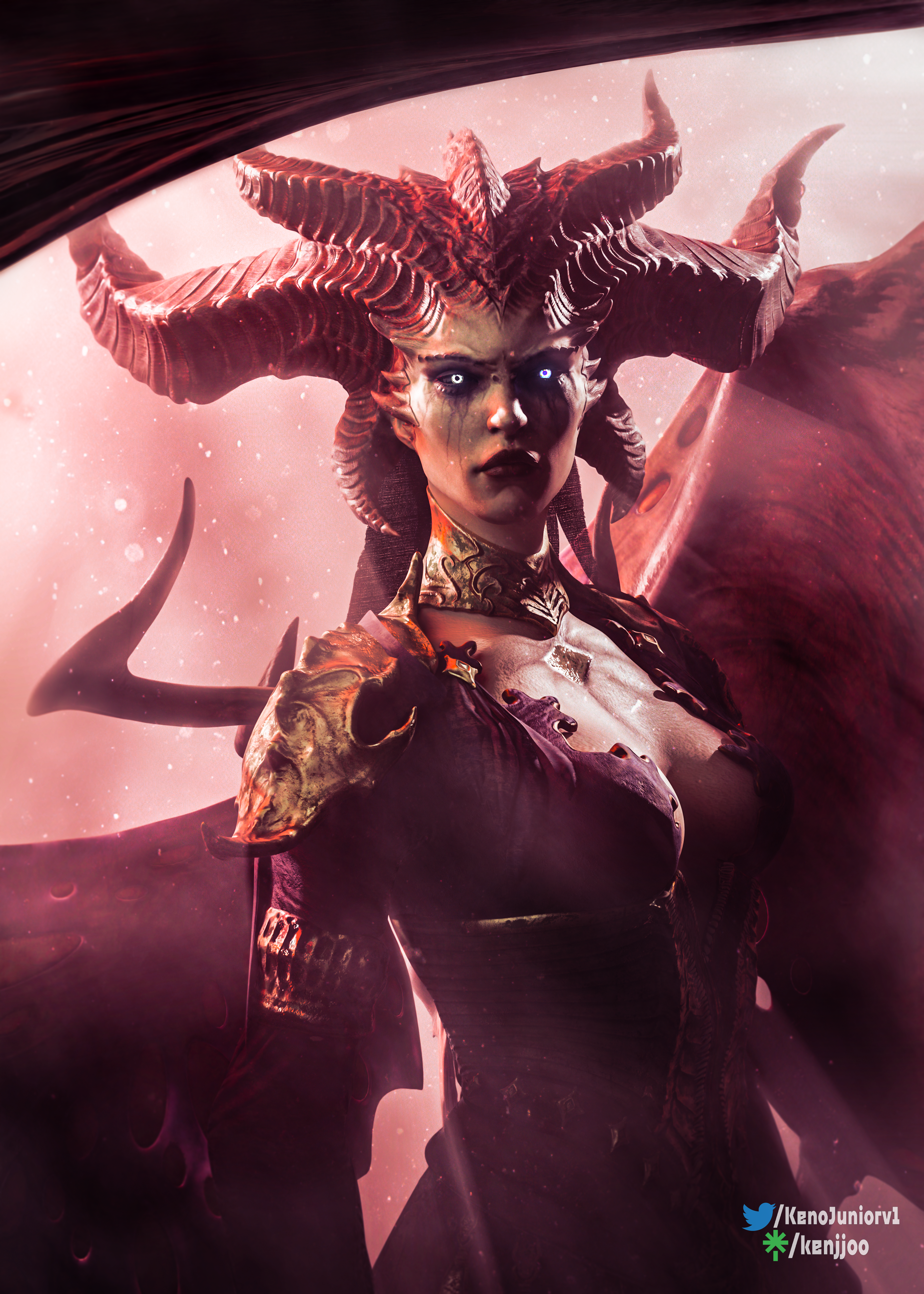 Lilith Blender Wallpaper Oc R Diablo4