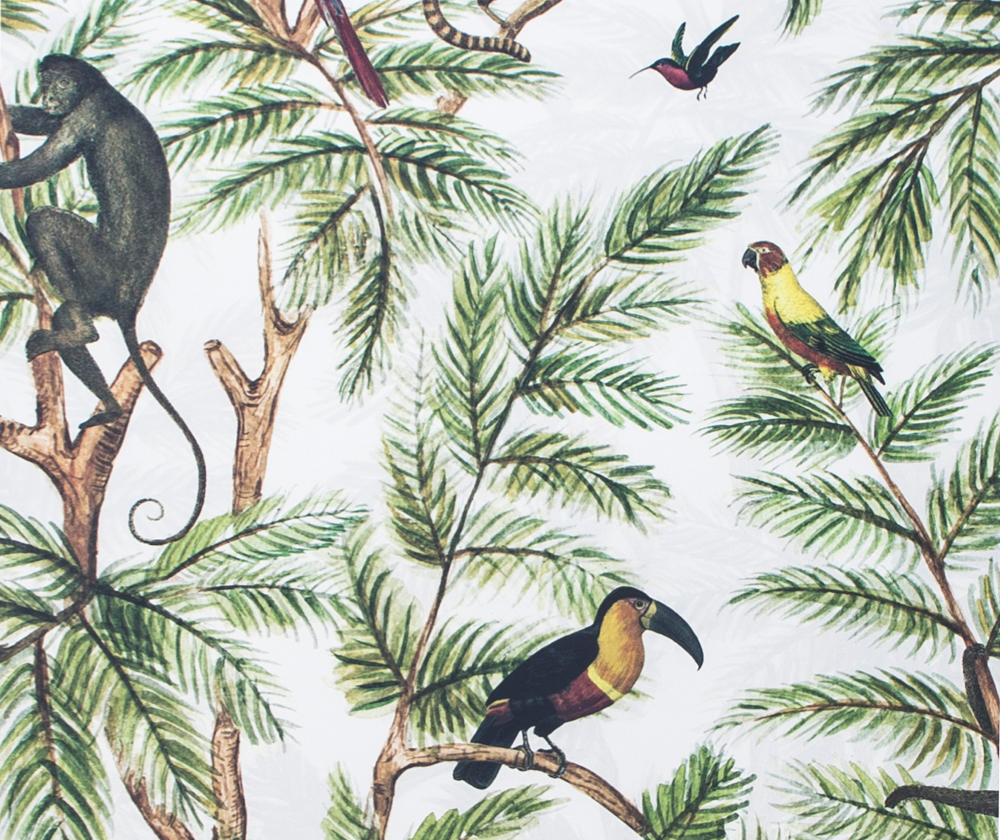 Jungle Print Wallpaper By Miki Rose Per 10m