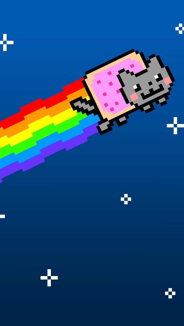 Nyan Cat iPhone Wallpaper