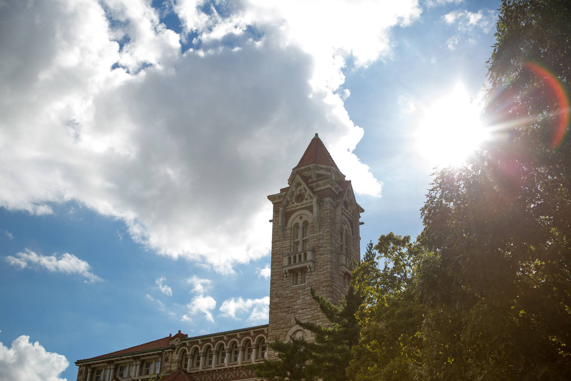 Dyche Hall University Of Kansas Wallpaper