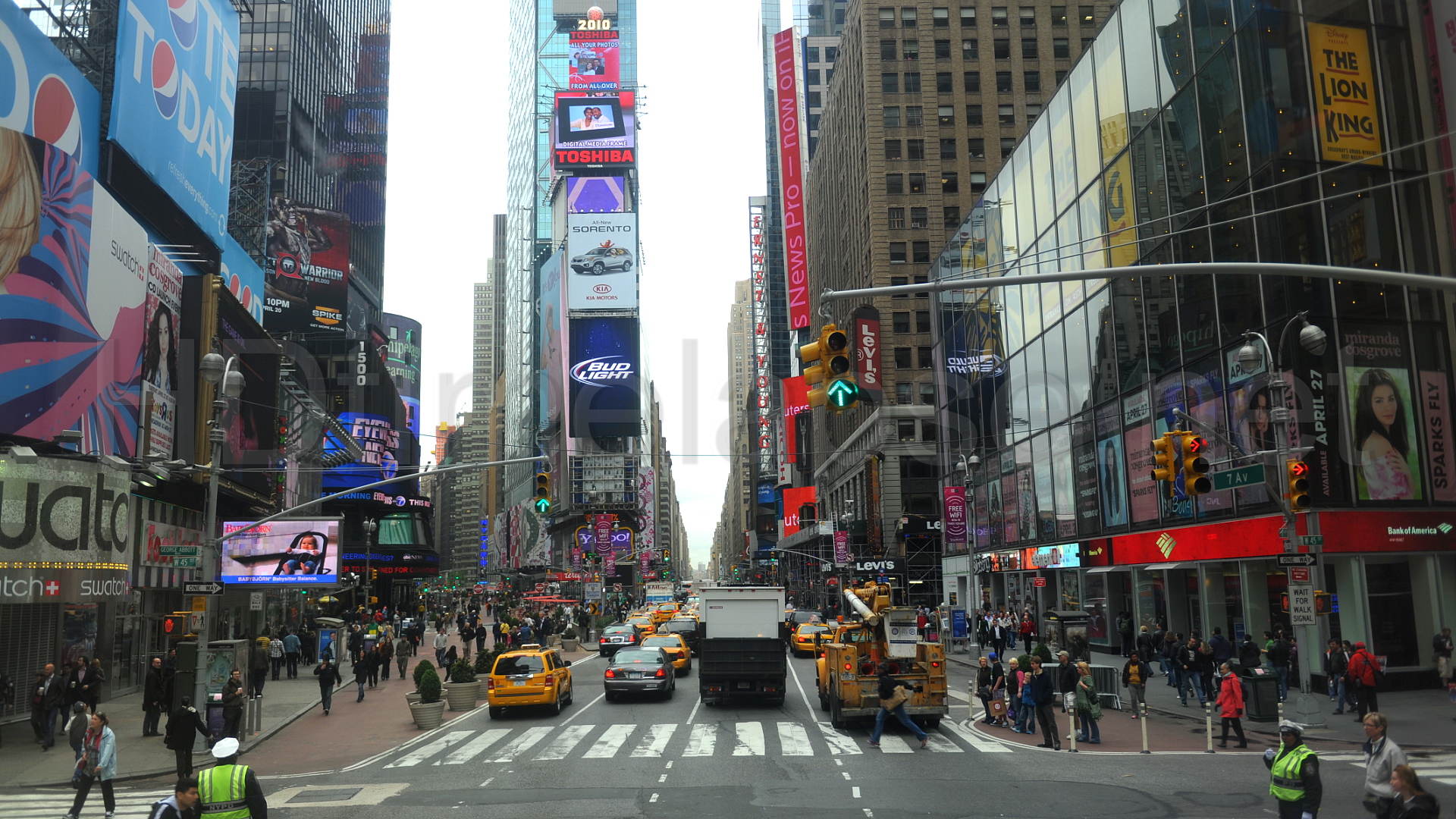 Ultra HD 4K Video Time Lapse Stock Footage   Drivelapse Times Square