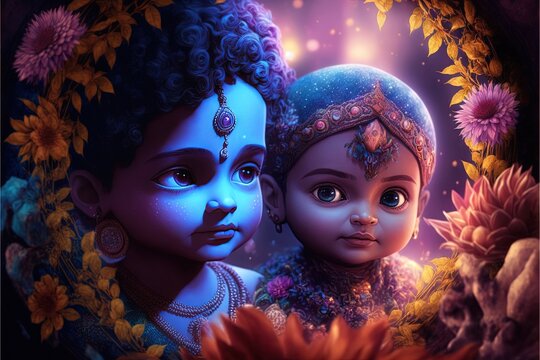 Little Krishna HD Wallpaper