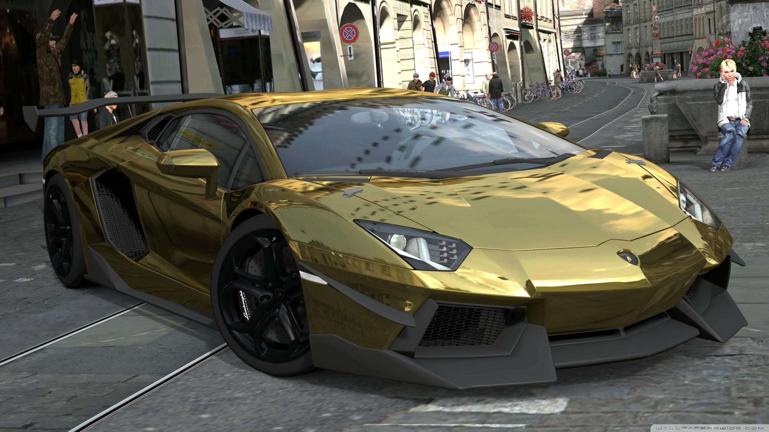54 Cool Gold Cars