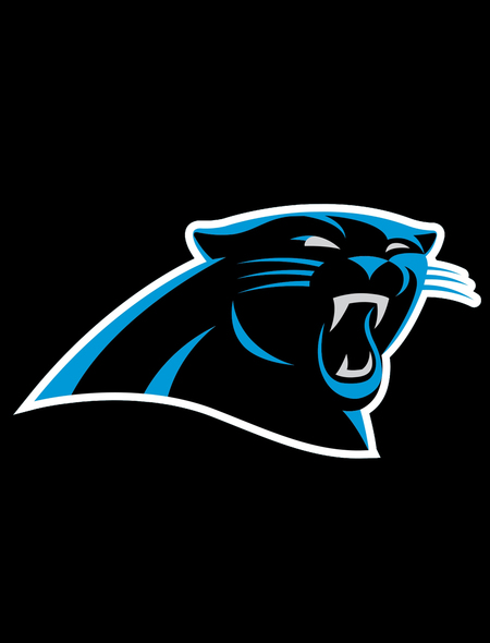 Carolina Panthers Black Wallpaper for Phones and Tablets