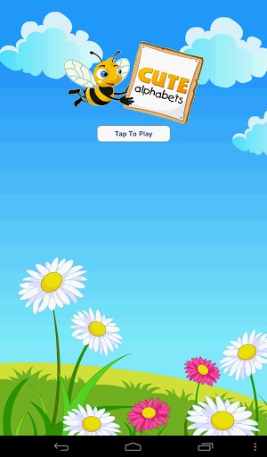 Bigger Cute Alphabets For Kids Android Screenshot