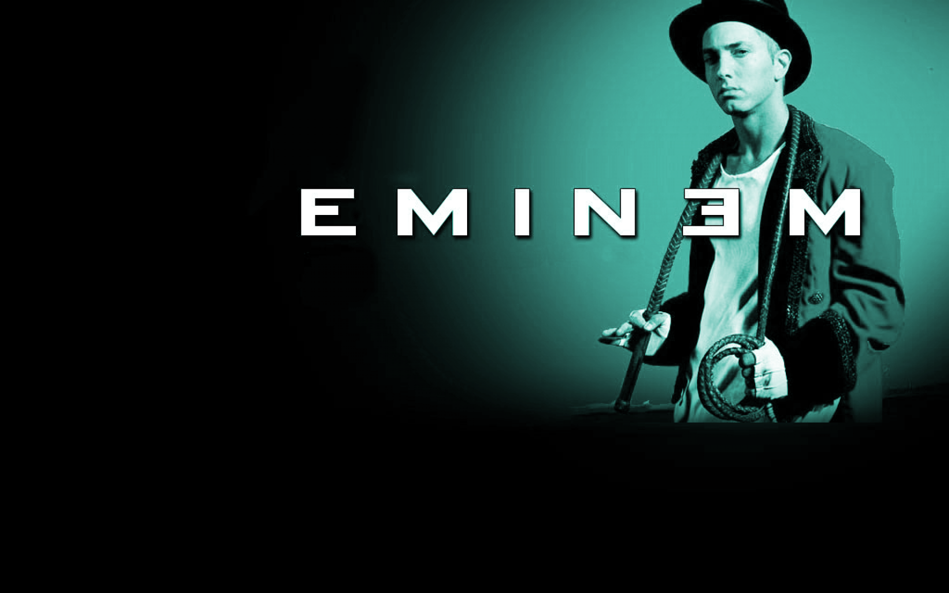 Eminem HD 1080p Wallpaper Black Widescreen Desktop