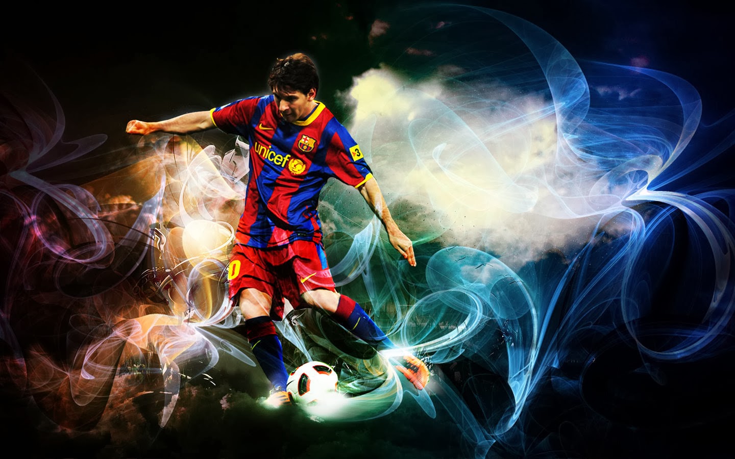Lionel Messi Barcelona New HD Wallpaper