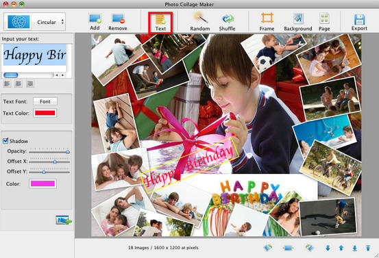 make a collage on a mac for desktop