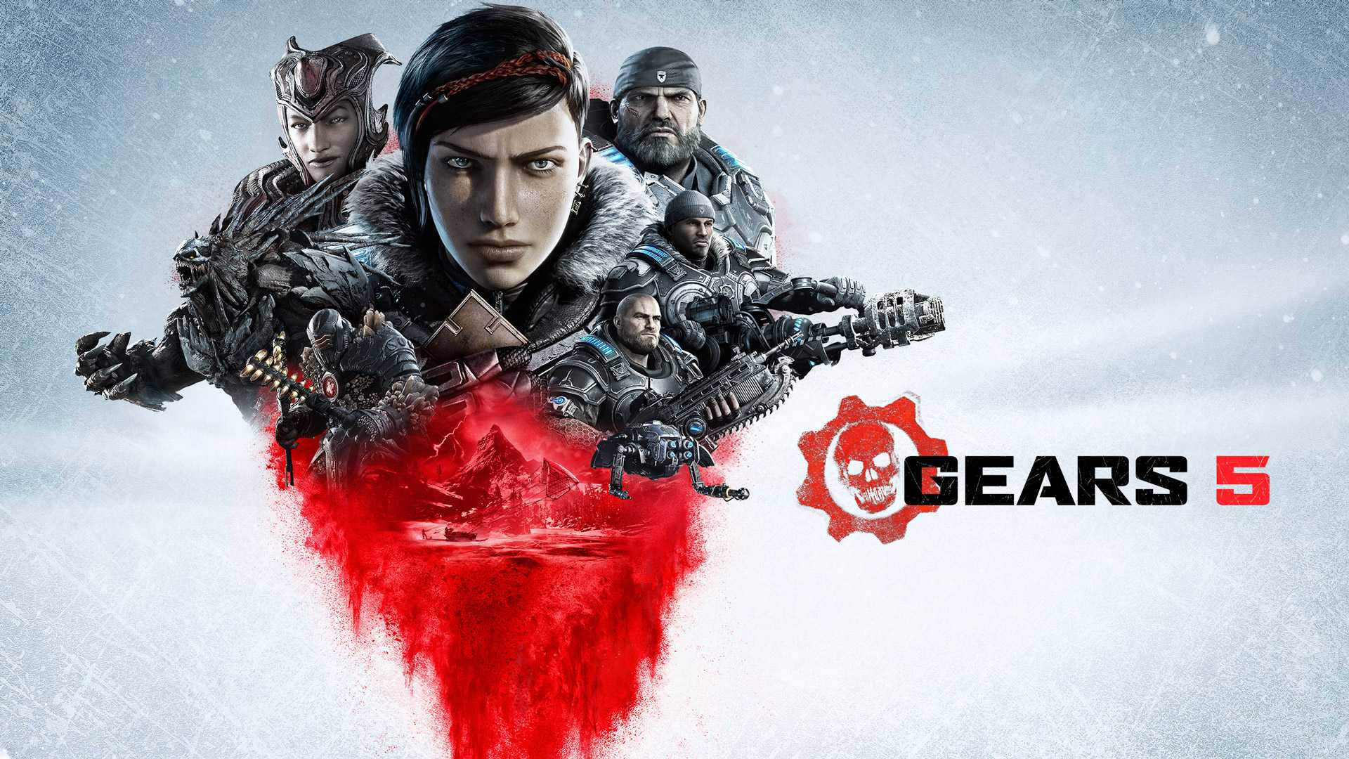 Gears Iconic Logo Icon Wallpaper