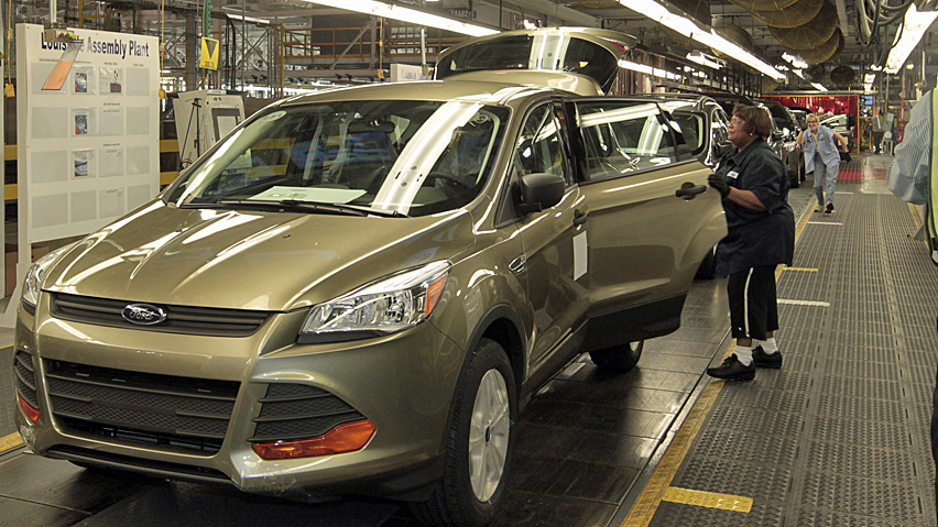  Canada on 2013 Ford Escape Is Assembled In The Company S Louisville Ky