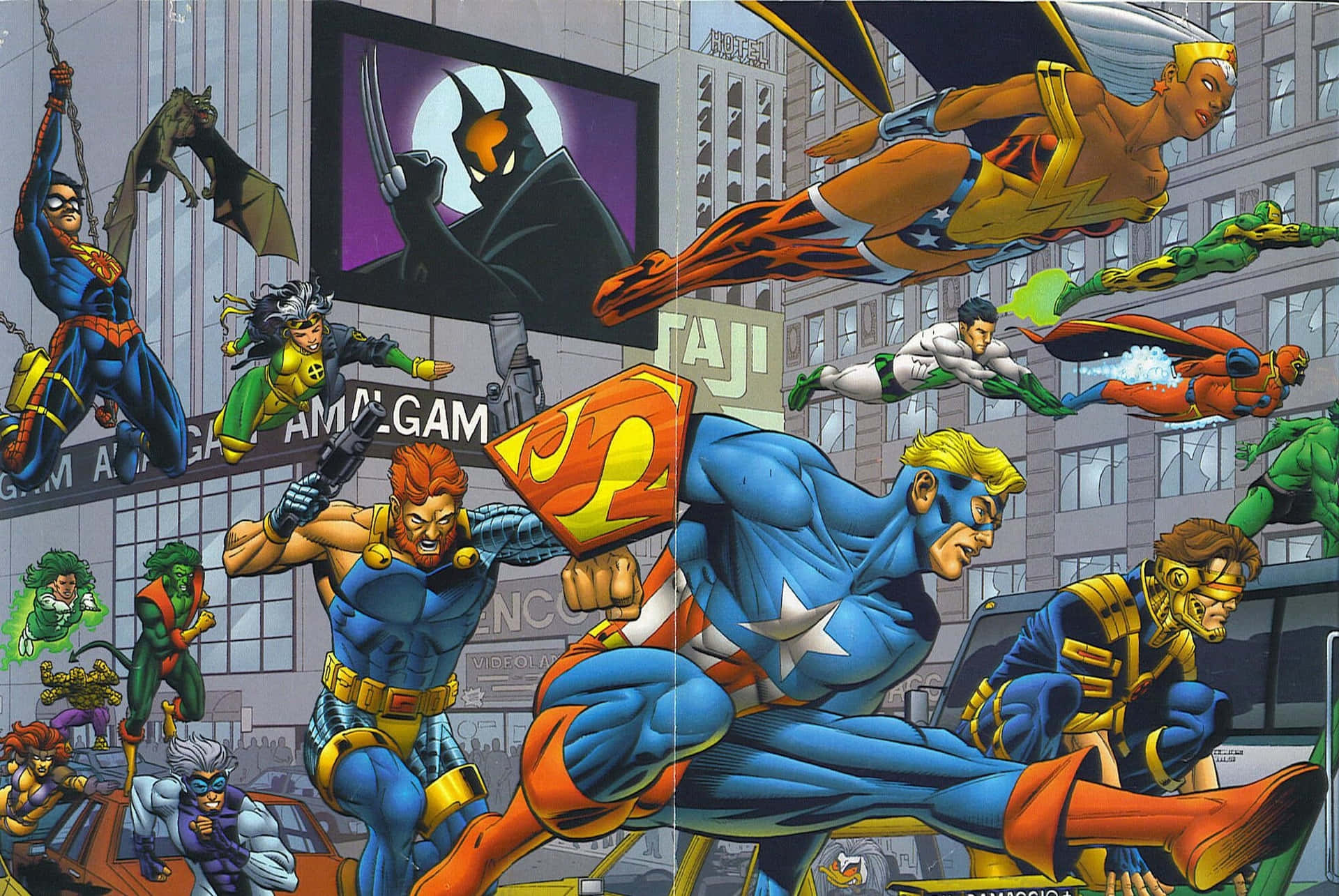 Marvel Vs Dc Universe Wallpaper
