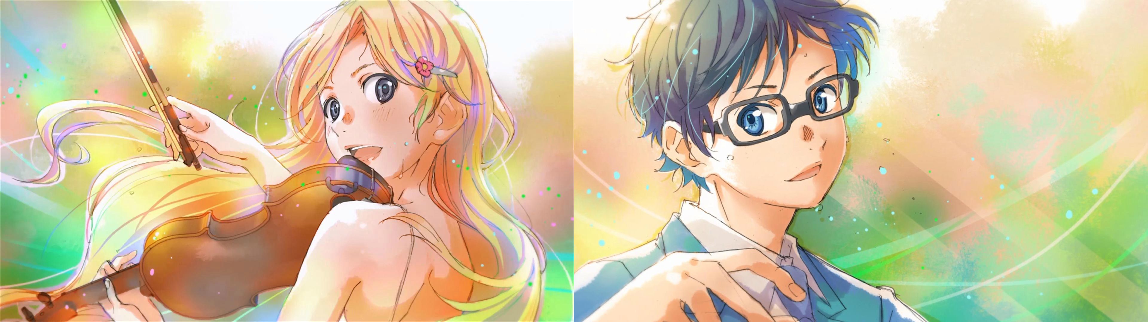 Anime Dual Monitor Wallpaper