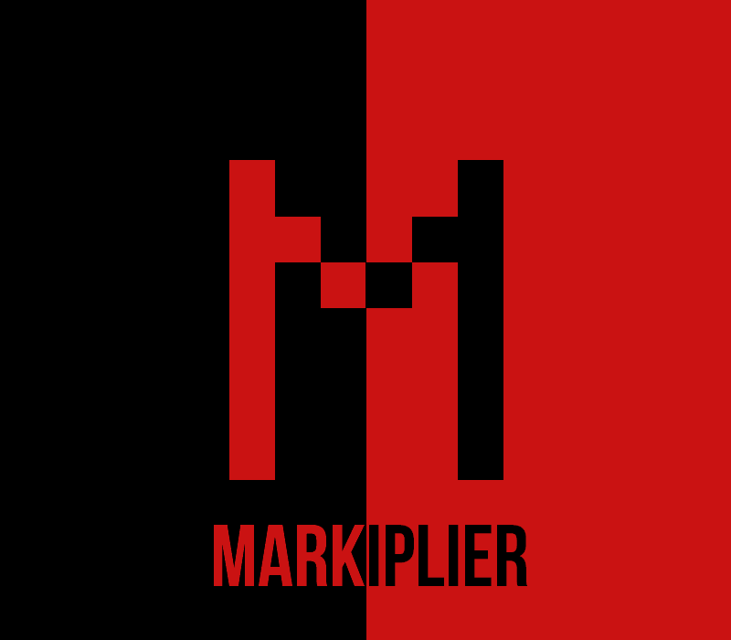 My Red And Black Markiplier Logo By Creepypasta81691