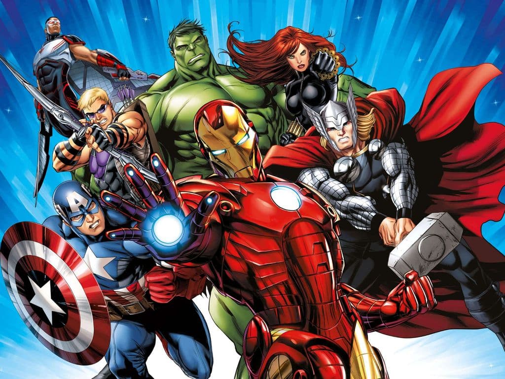 Marvel Avengers Wallpaper Murals Premium Buy It Now