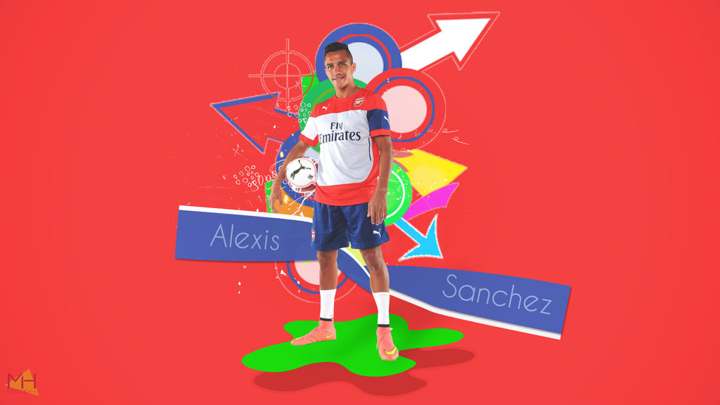 Alexis Sanchez Arsenal By Murad1905