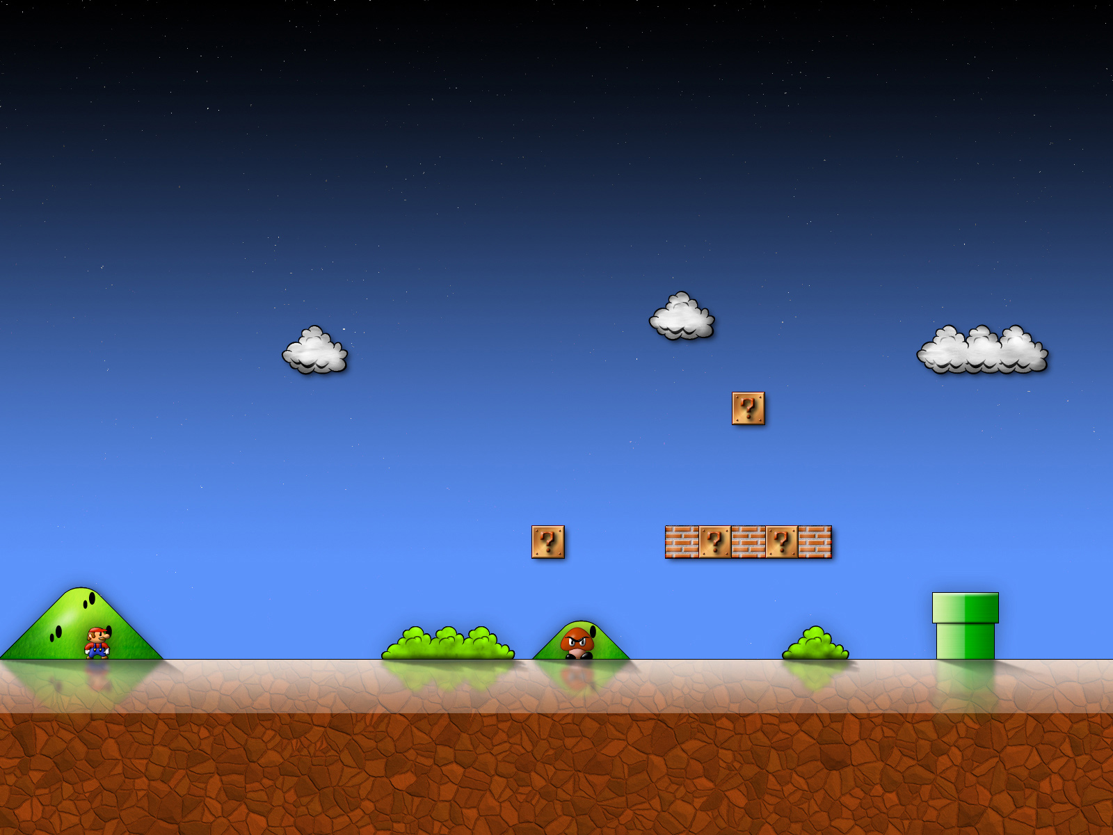 Mario Bros Wallpaper HD - WallpaperSafari