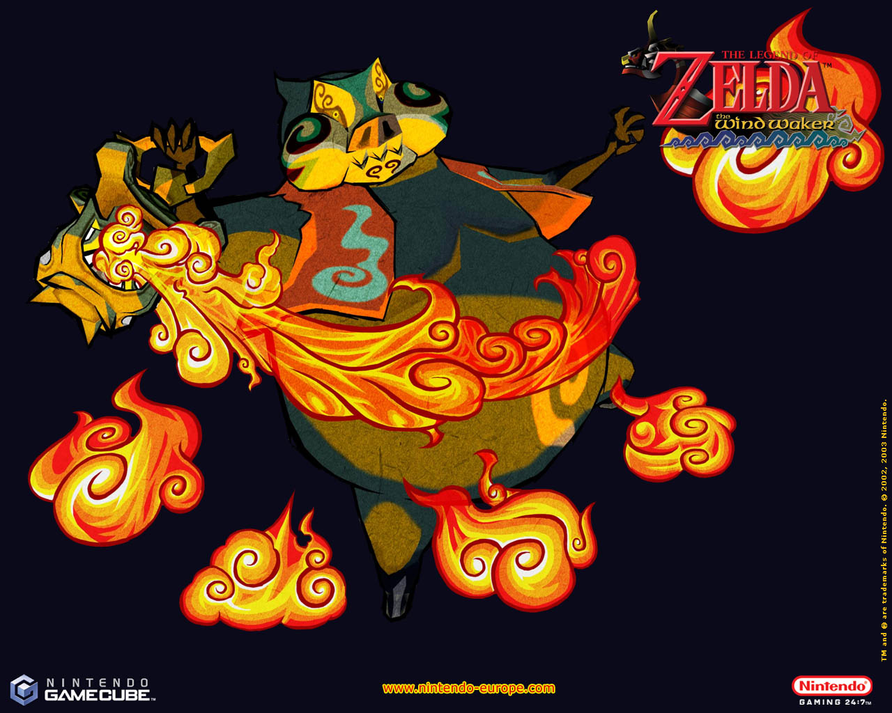 Zelda The Wind Waker   Official Wallpapers Desktops Backgrounds 1280x1024