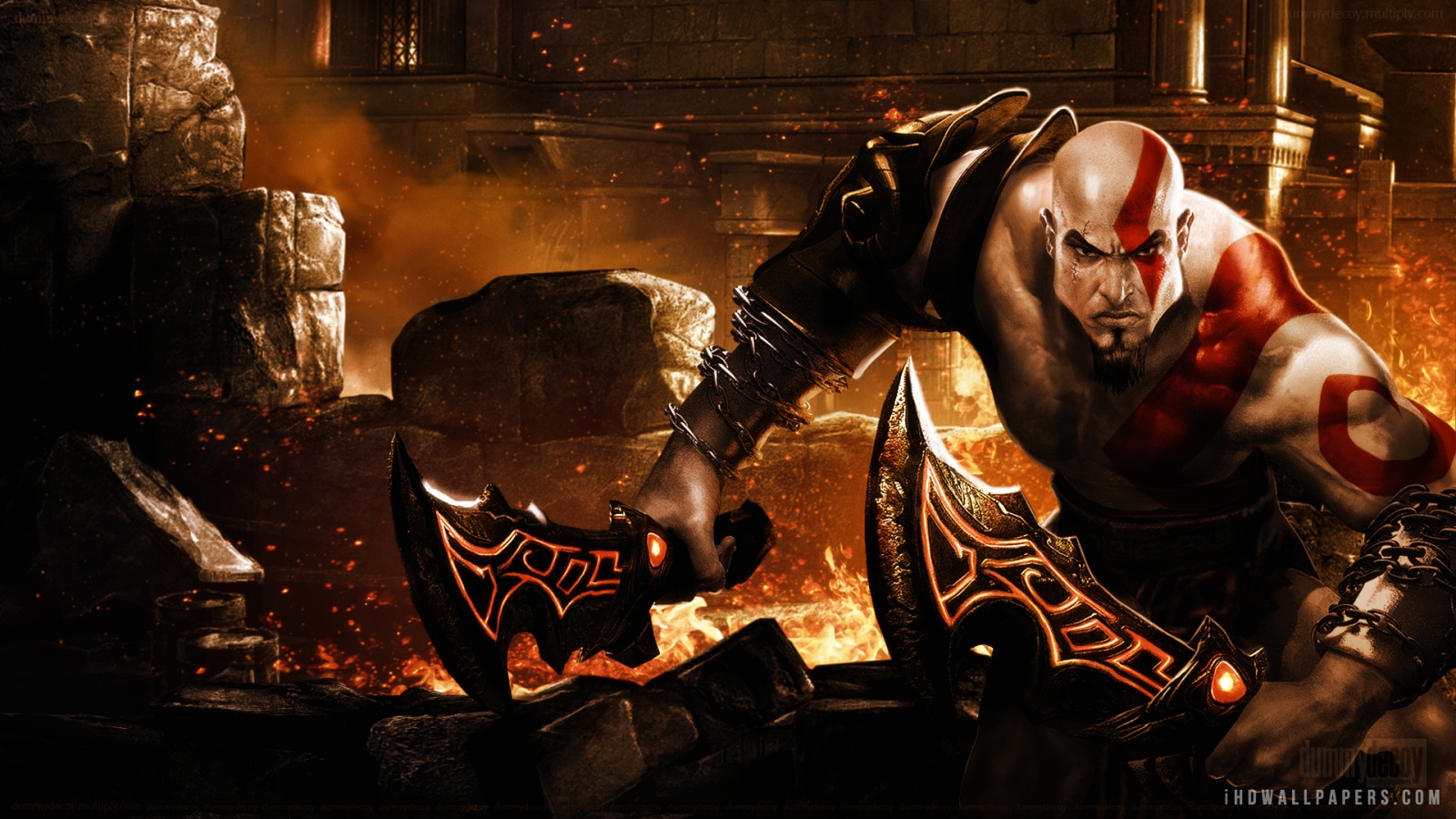 God of War Kratos HD Wallpaper   iHD Wallpapers 1600x900