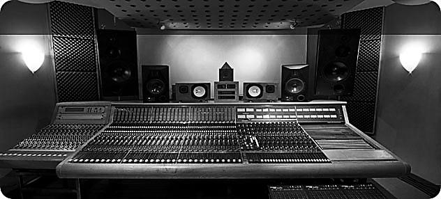 Recording Studio Background In A