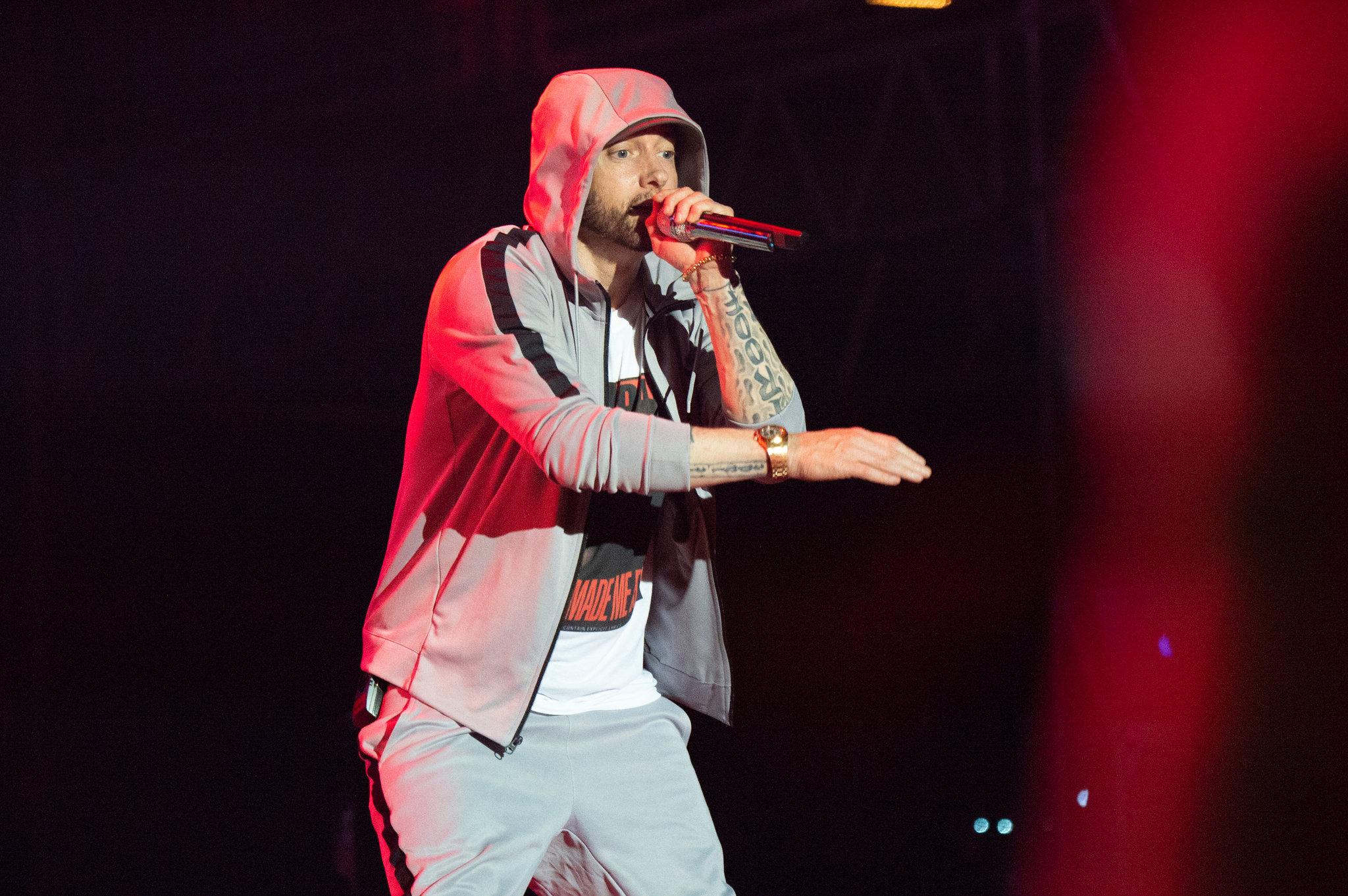 Eminem Faces Backlash Over Lyrics About Deadly Attack At Ariana