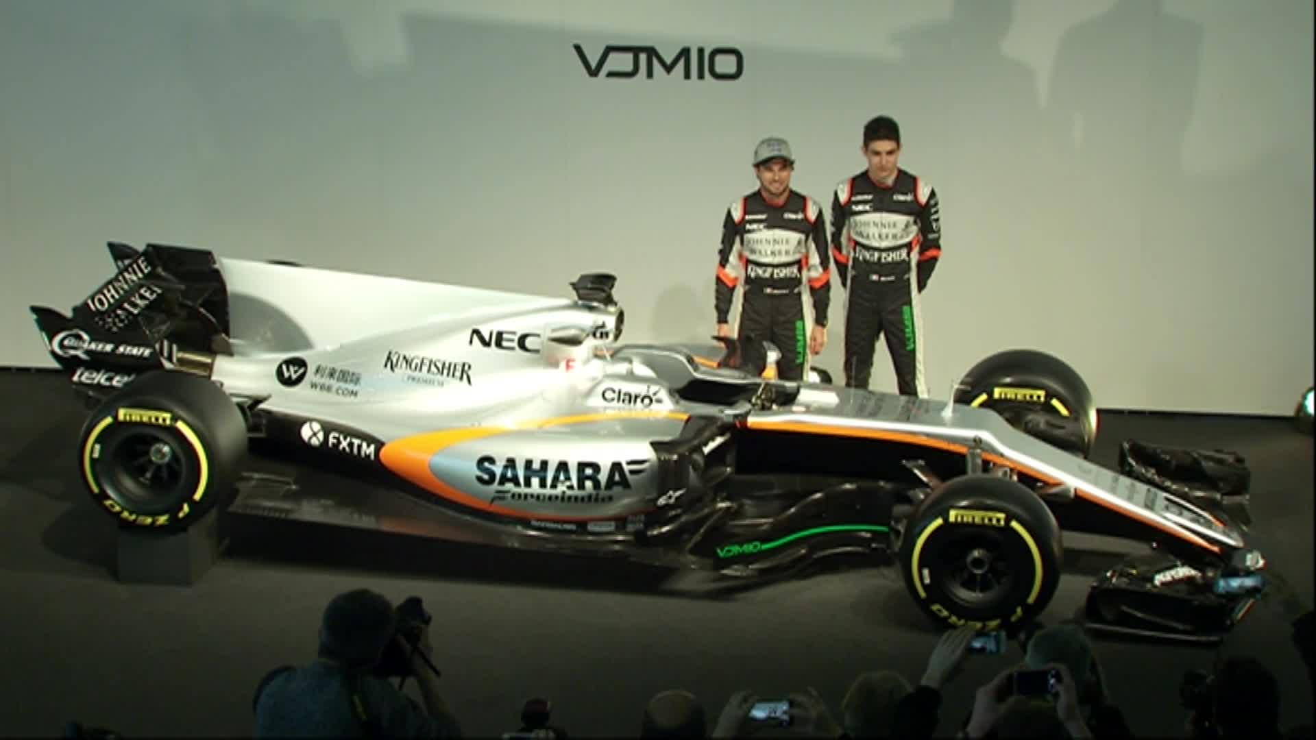 Force India Vjm10 Wallpaper