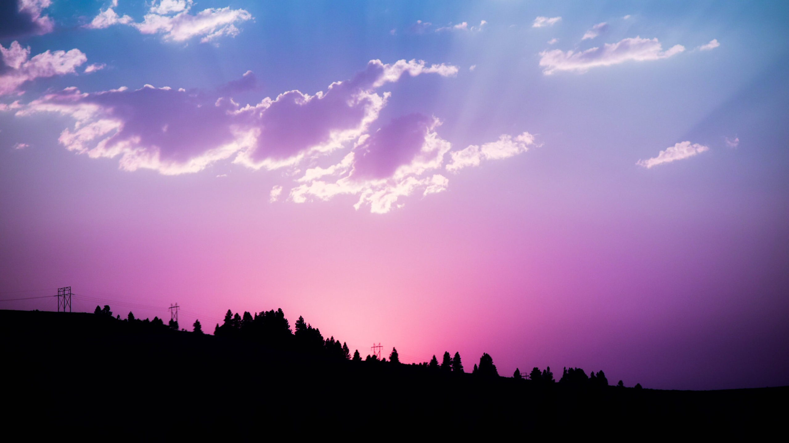Pink Sunset Wallpaper