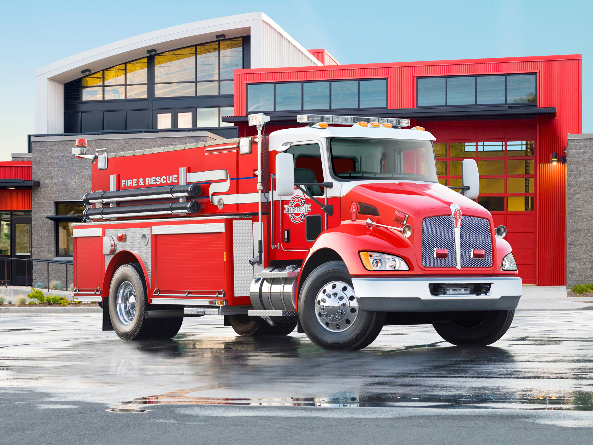 Displaying Image For Pierce Fire Truck Wallpaper