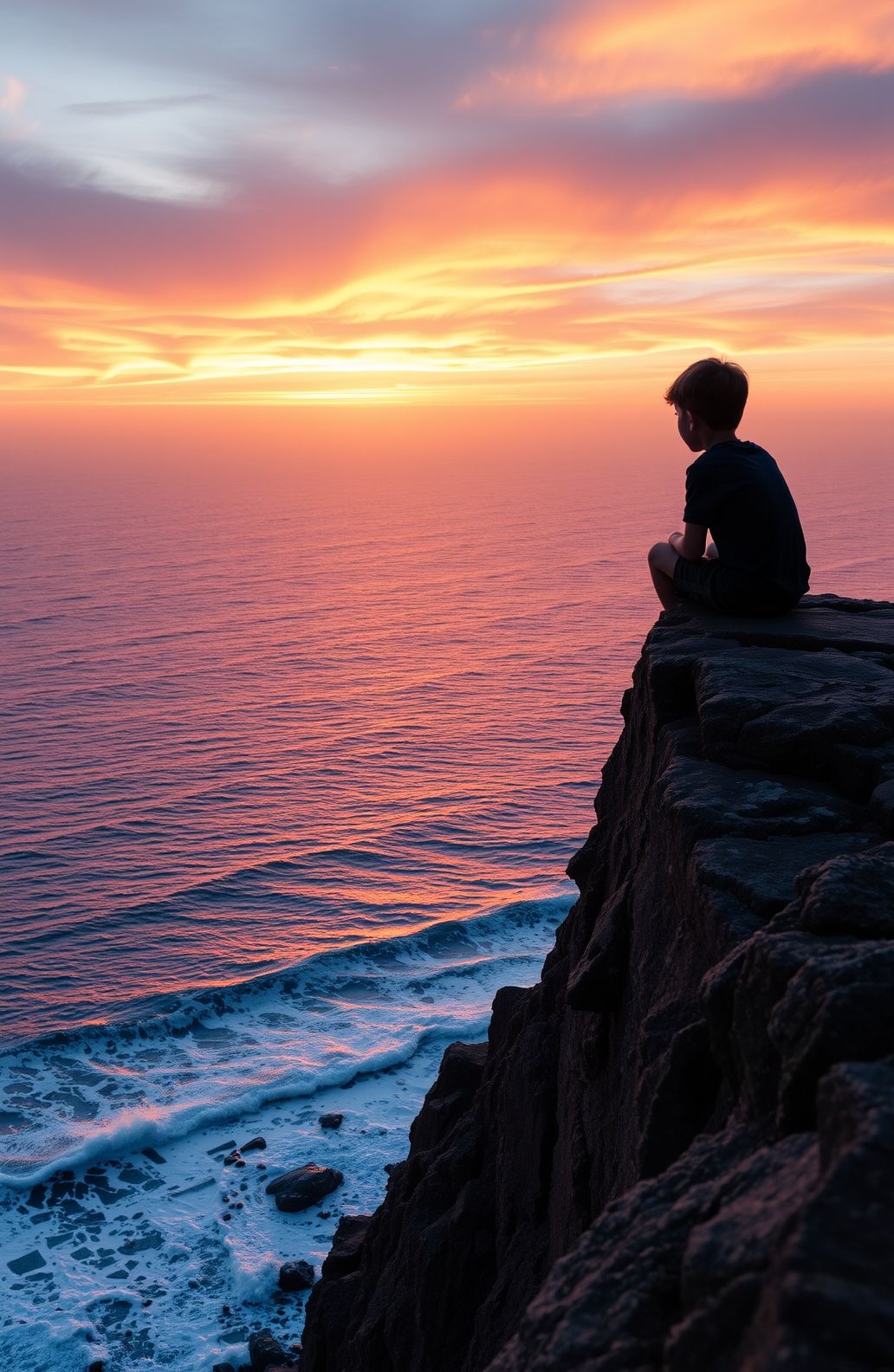 Alone Boy Wallpaper