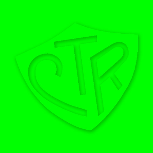 Ctr Shield Green Background