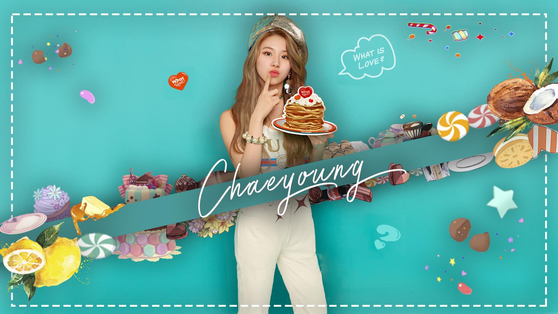 Chaeyoung Wallpaper What Is Love Theme Twice