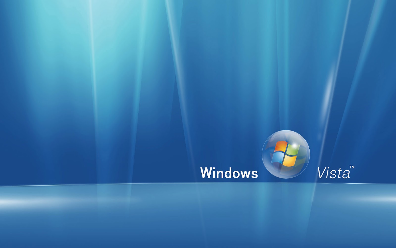 HD Windows Vista Achtergrond Blauwe Wallpaper Jpg