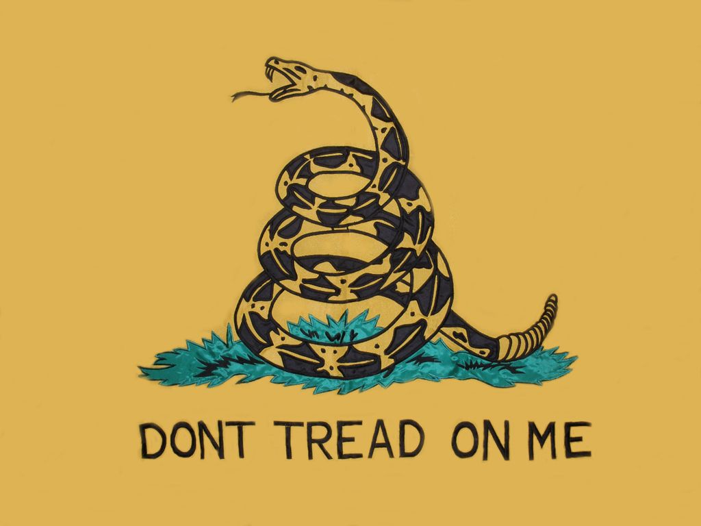Don T Tread On Me Flag Wallpaper Top