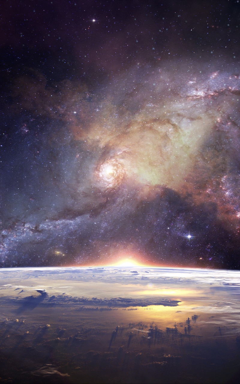 Wallpaper Galaxy Universe Stars Space Samsung