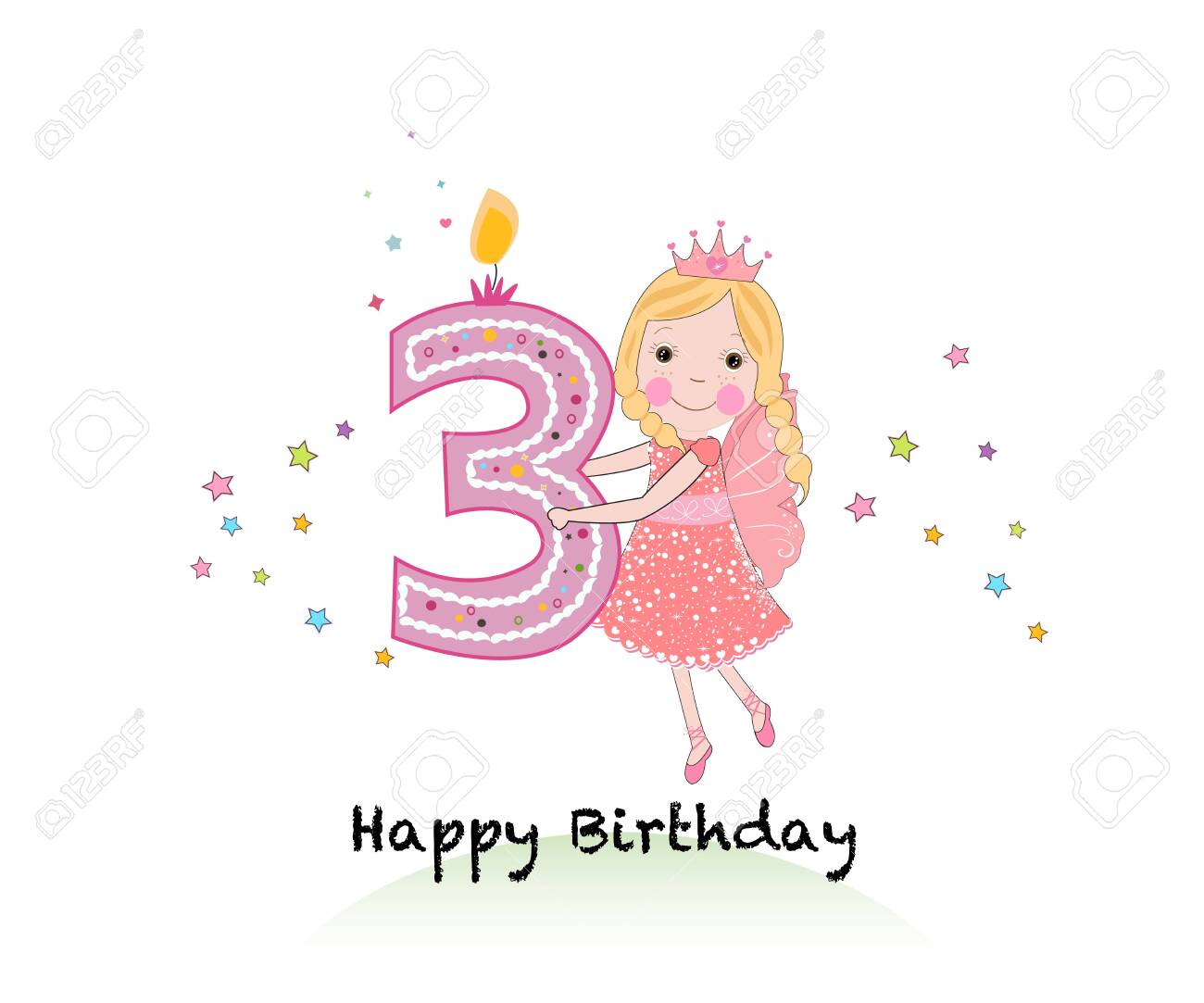 Free download Happy Thirth Birthday Cand Mber Vector Background Royalty ...