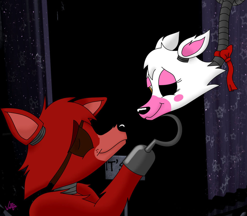 Free Download Foxy X Mangle By Wolfie111496 956x836 For Your