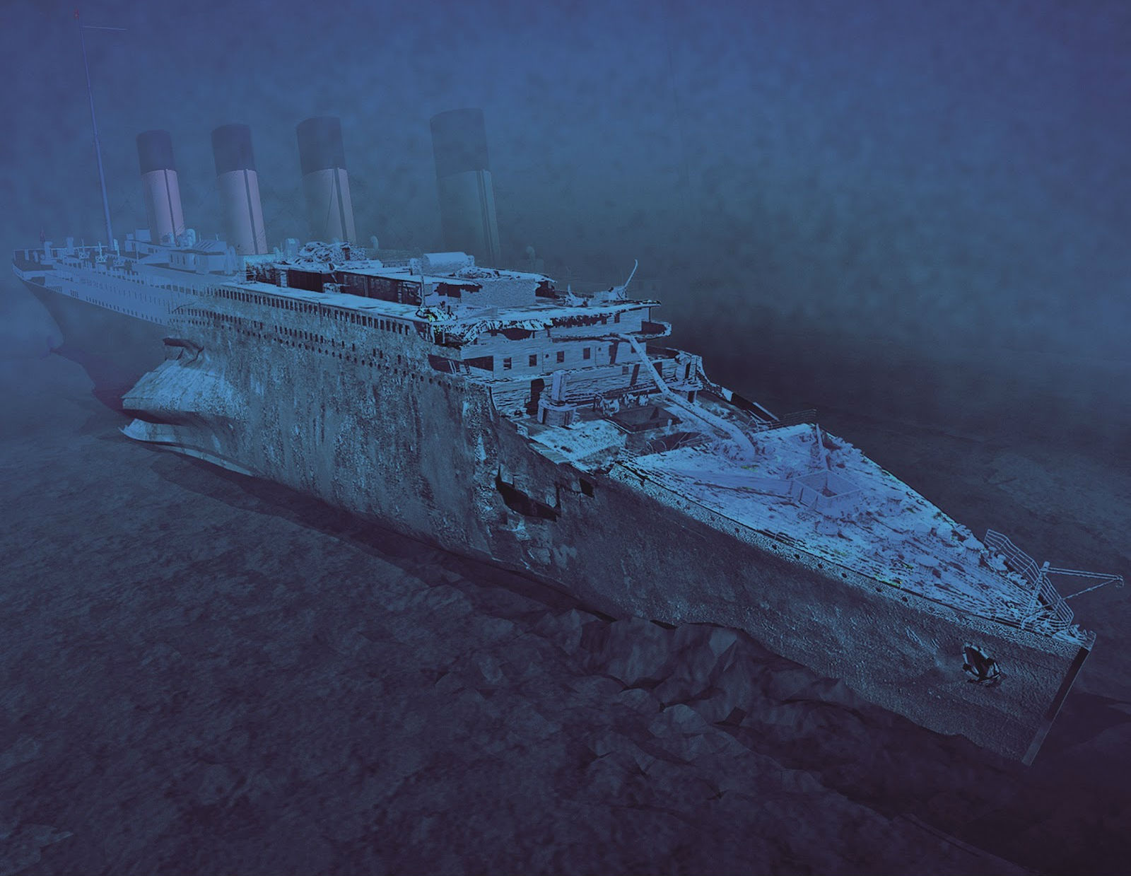Titanic Wreck Wallpaper HD Background Desktop