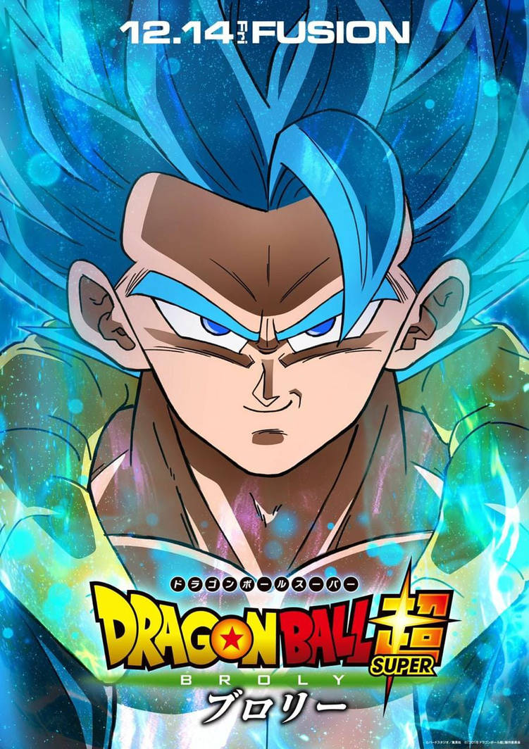 Dragon Ball Super Broly Gogeta Ssjblue Poster HD By Sonicx2011