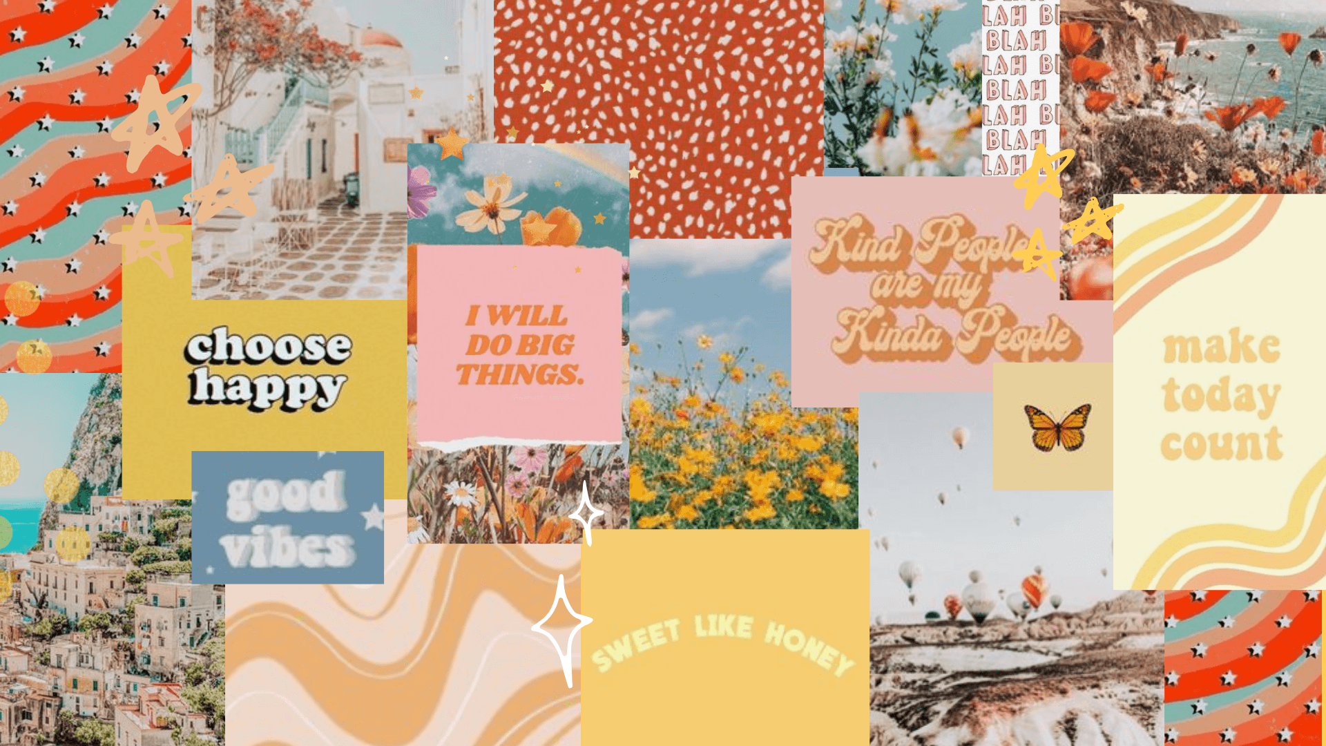 Collage Computer Wallpaper