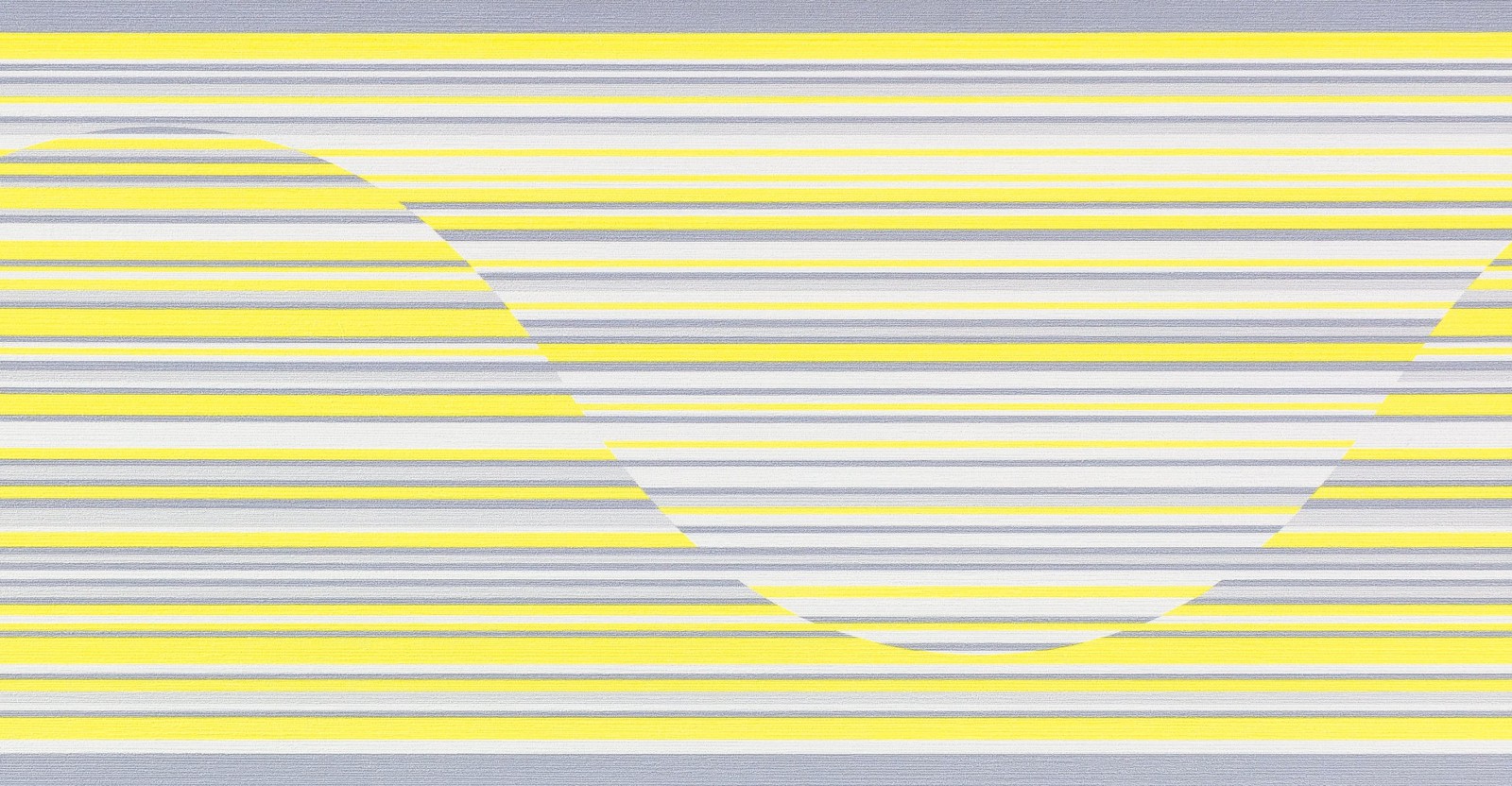 Wallpaper Rasch Perfecto Border Retro Stripes Yellow Grey