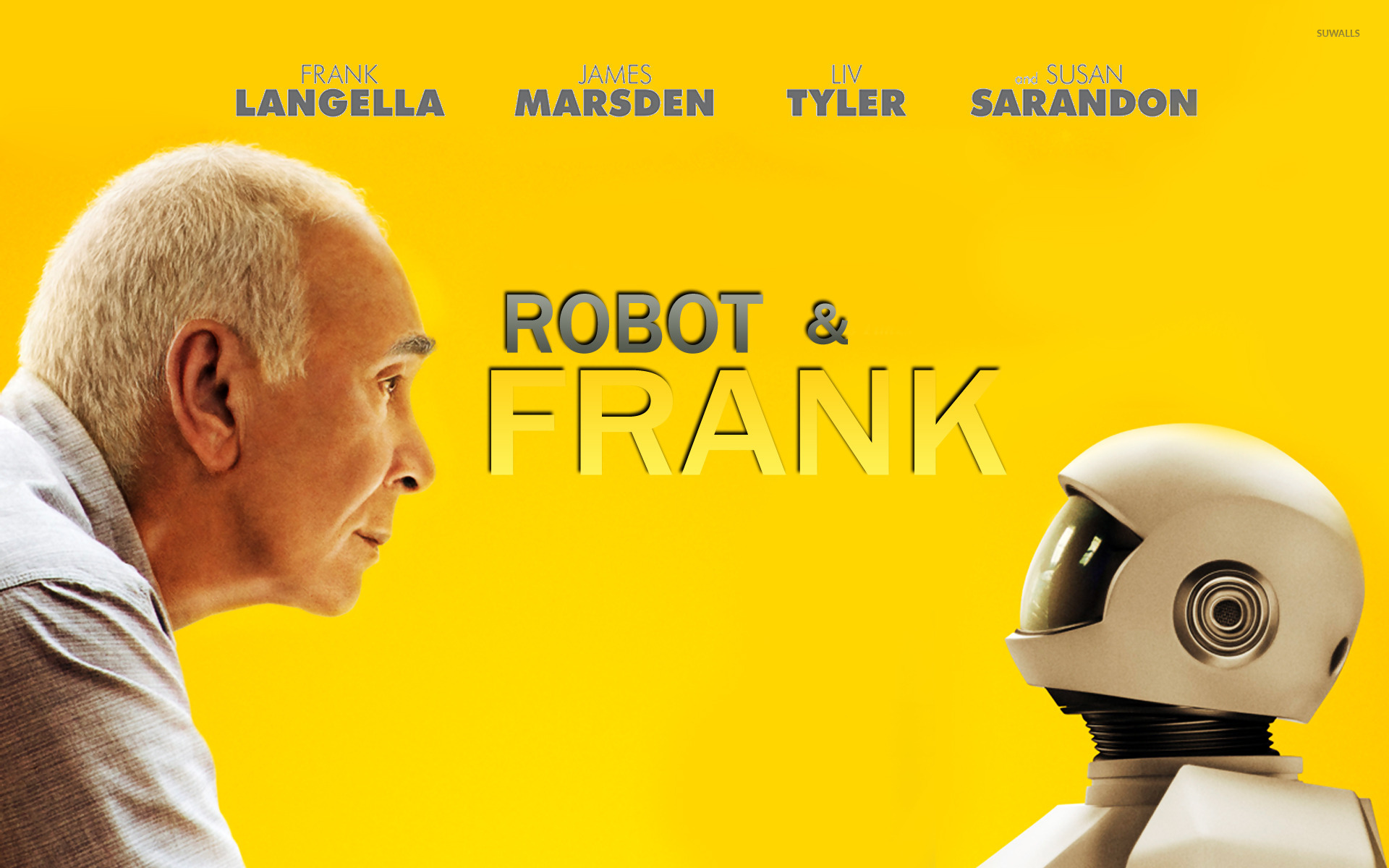 Frank Robot And Wallpaper Movie